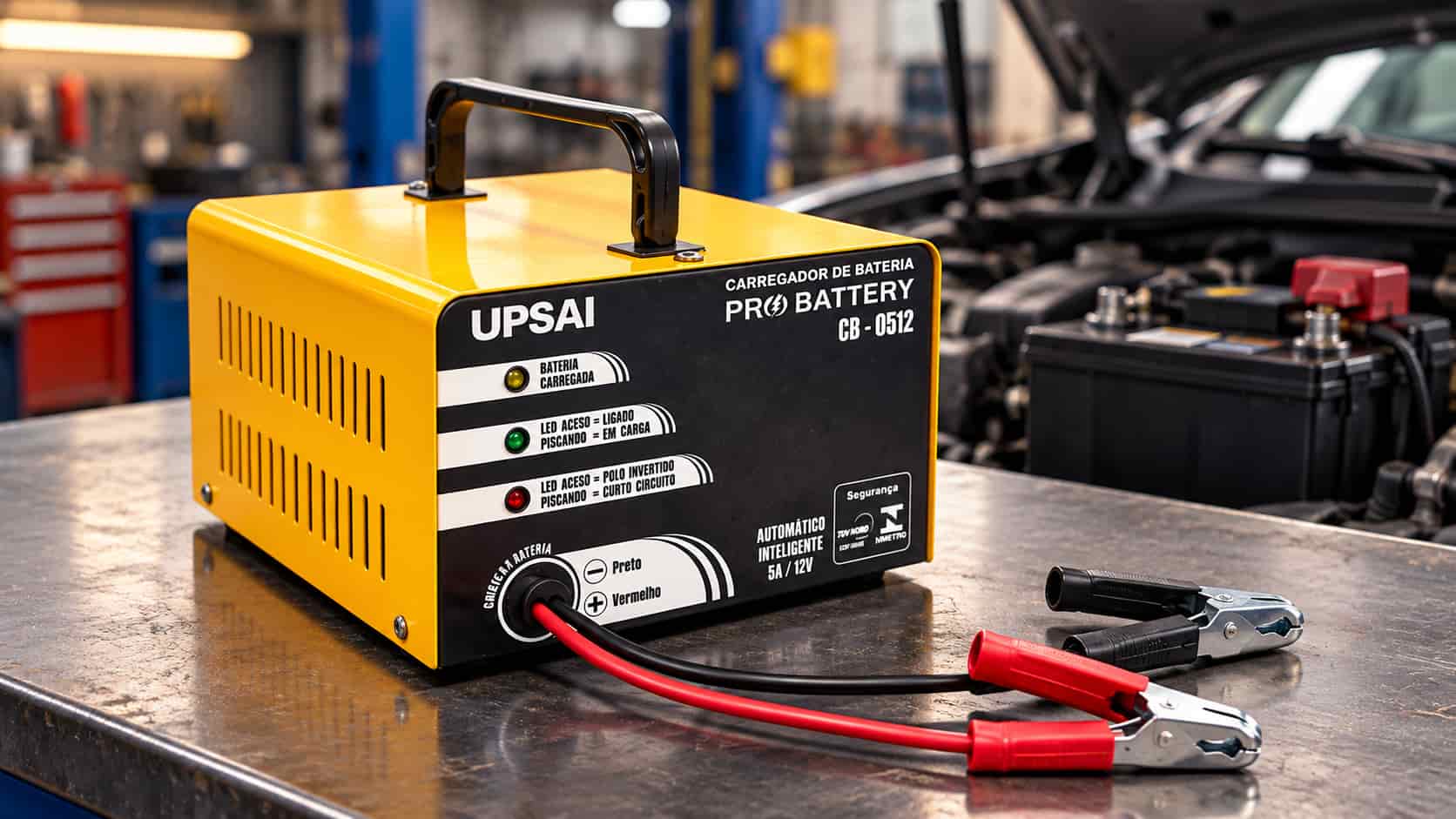 Carregador de bateria automotiva profissional: vale a pena?