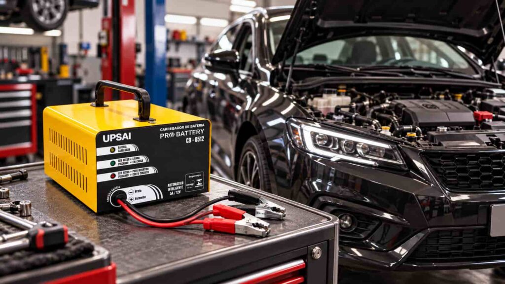 Carregador de bateria automotiva profissional: vale a pena?